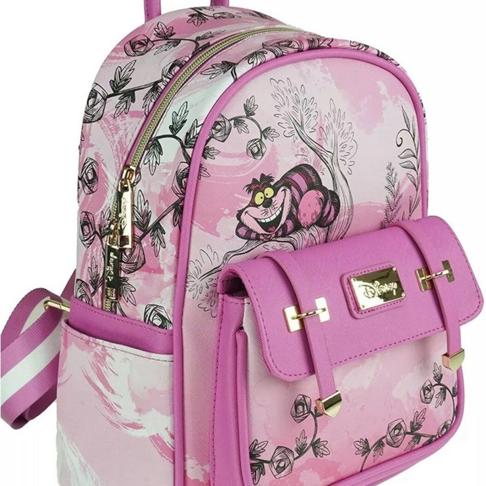 Disney Cheshire Cat Pink Backpack